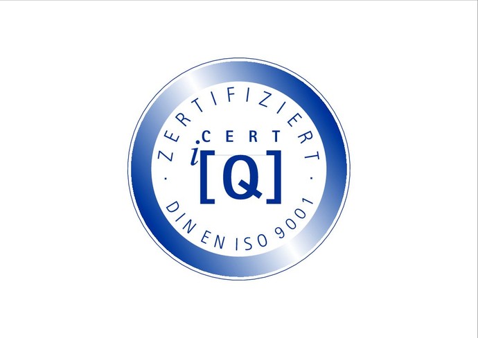 Das Siegel der Zertifizierung DIN EN ISO