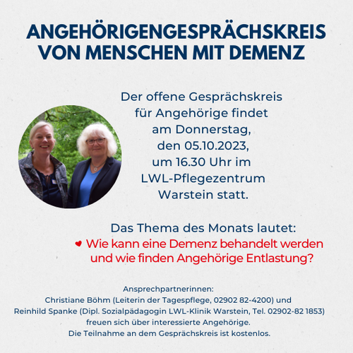 Instagram-Post zur Veranstaltung mit einem gemeinsamen Foto der Damen Böhm und Spanke.