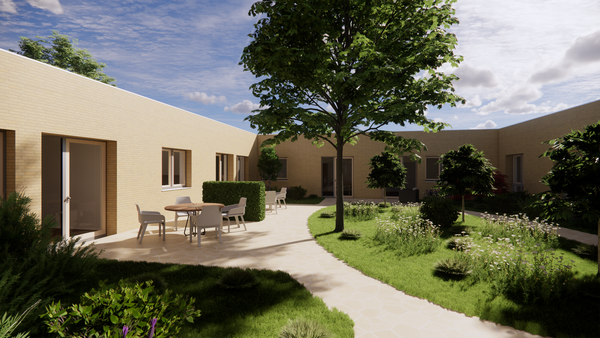 Außenansicht Neubau Warstein Außenansicht Neubau Warstein